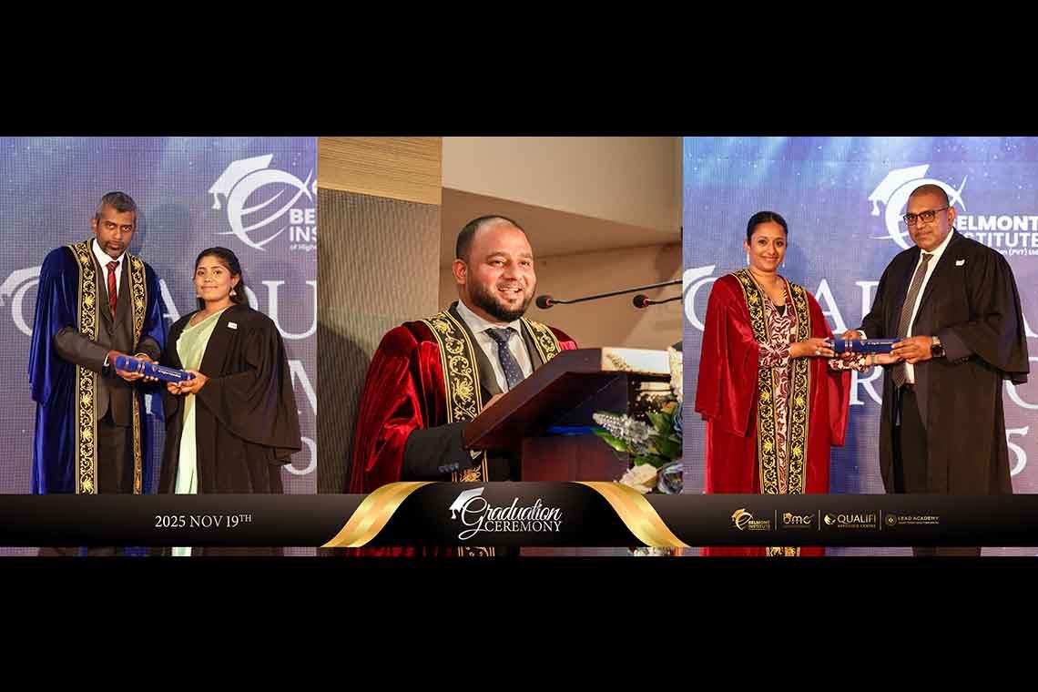 Belmont Institute of Higher Education celebrates graduation ceremony, recognizing academic excellence